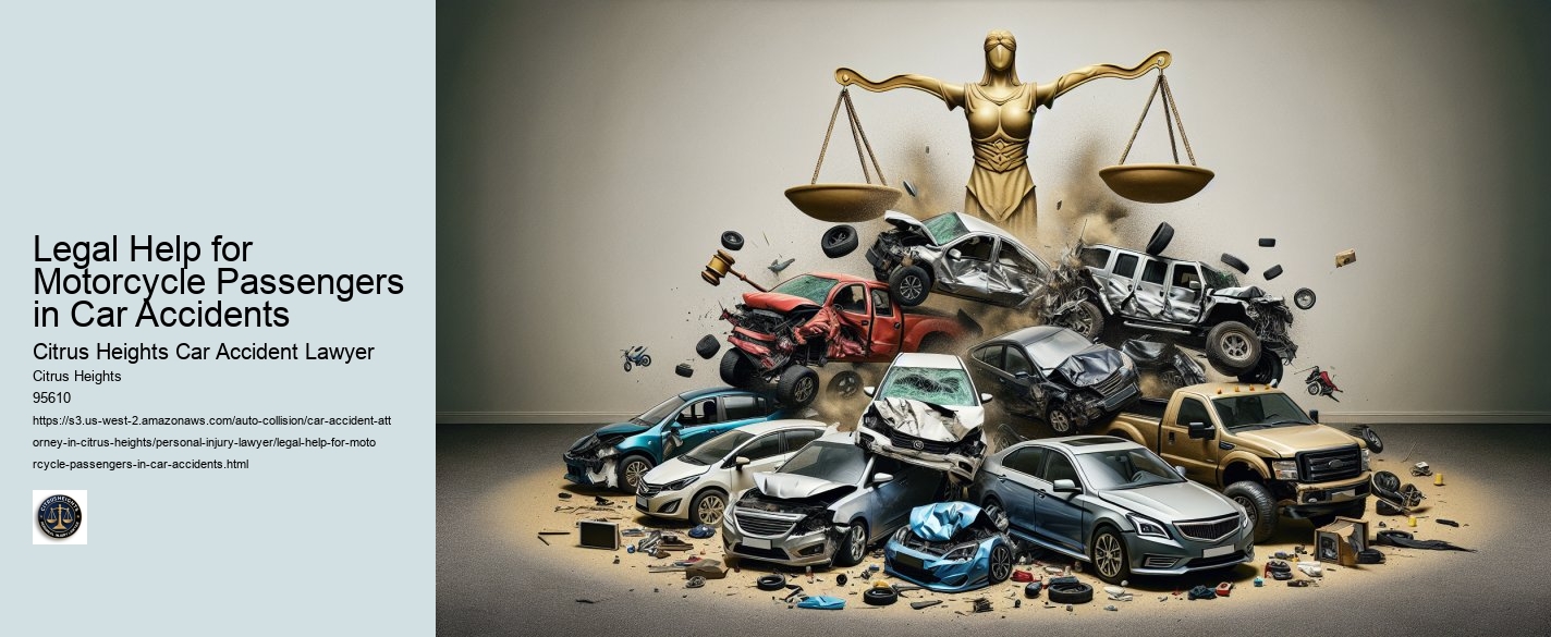 Legal Help for Motorcycle Passengers in Car Accidents