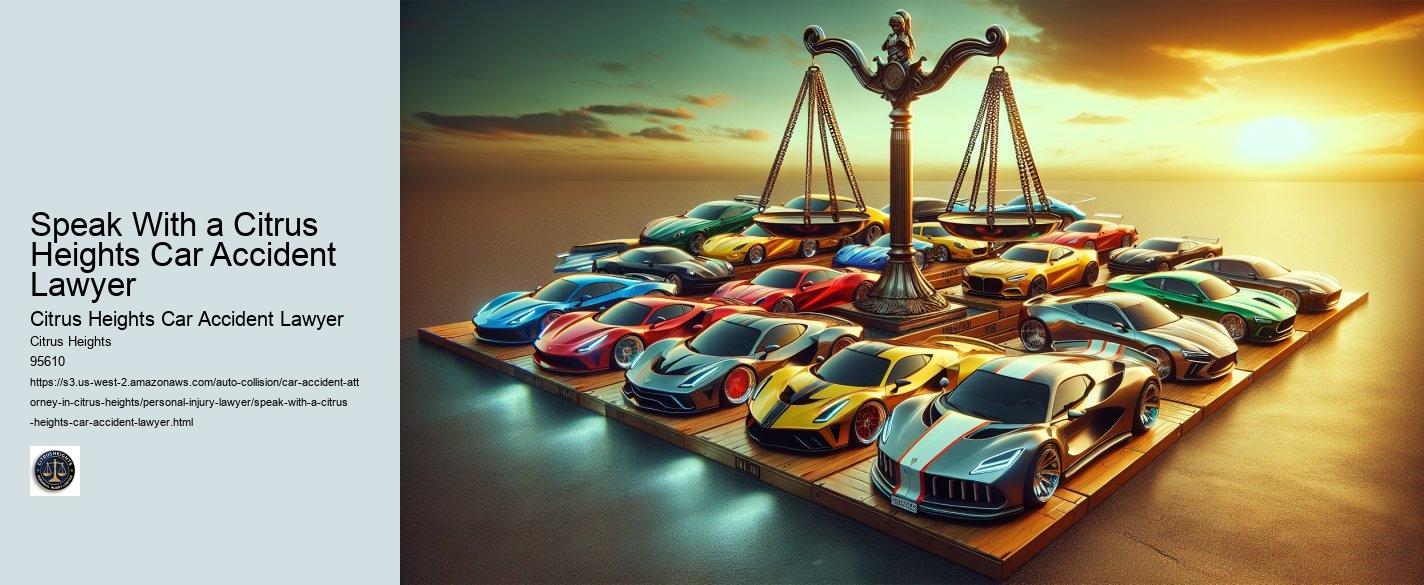 Speak With a Citrus Heights Car Accident Lawyer