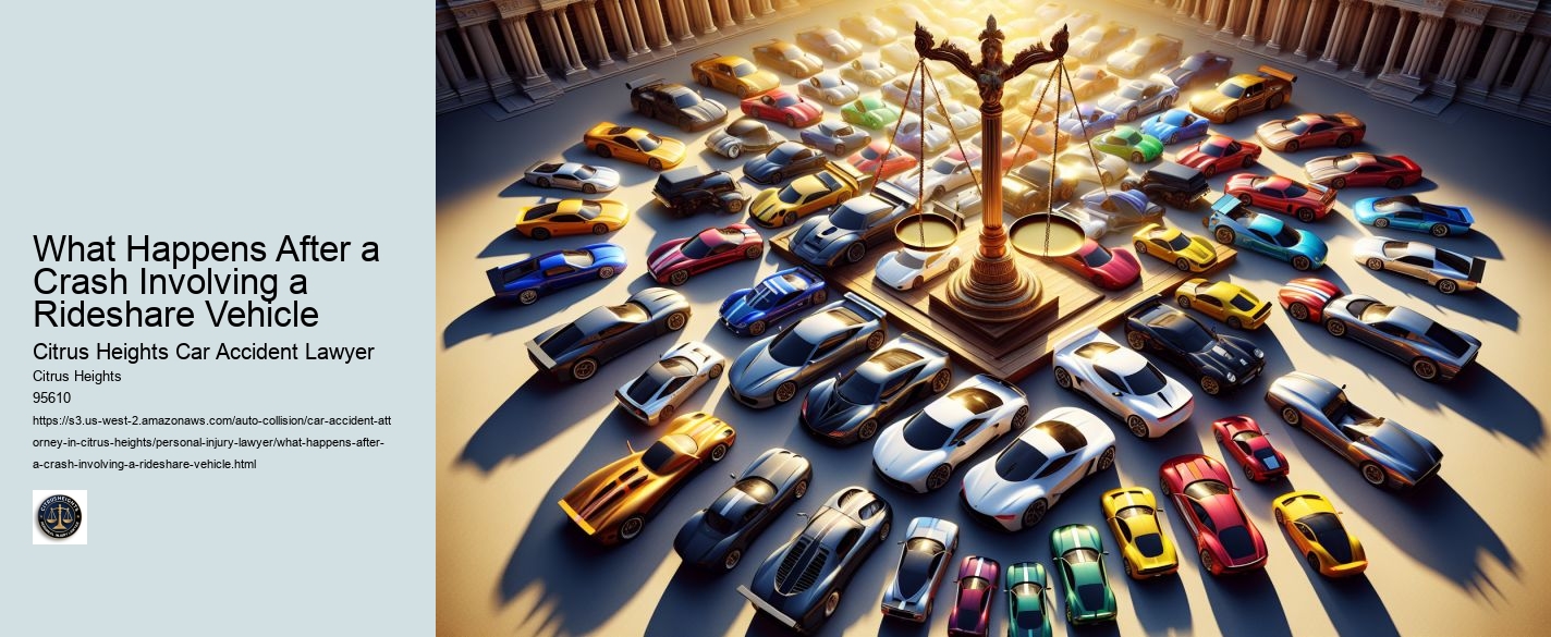 What Happens After a Crash Involving a Rideshare Vehicle