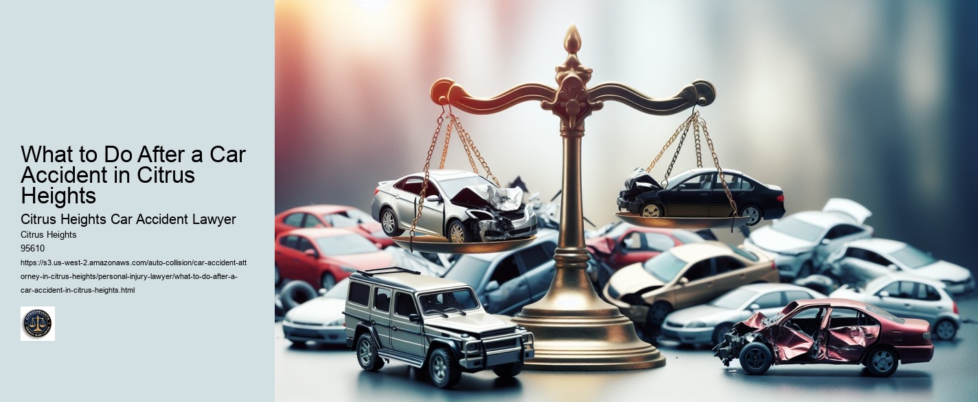 What to Do After a Car Accident in Citrus Heights