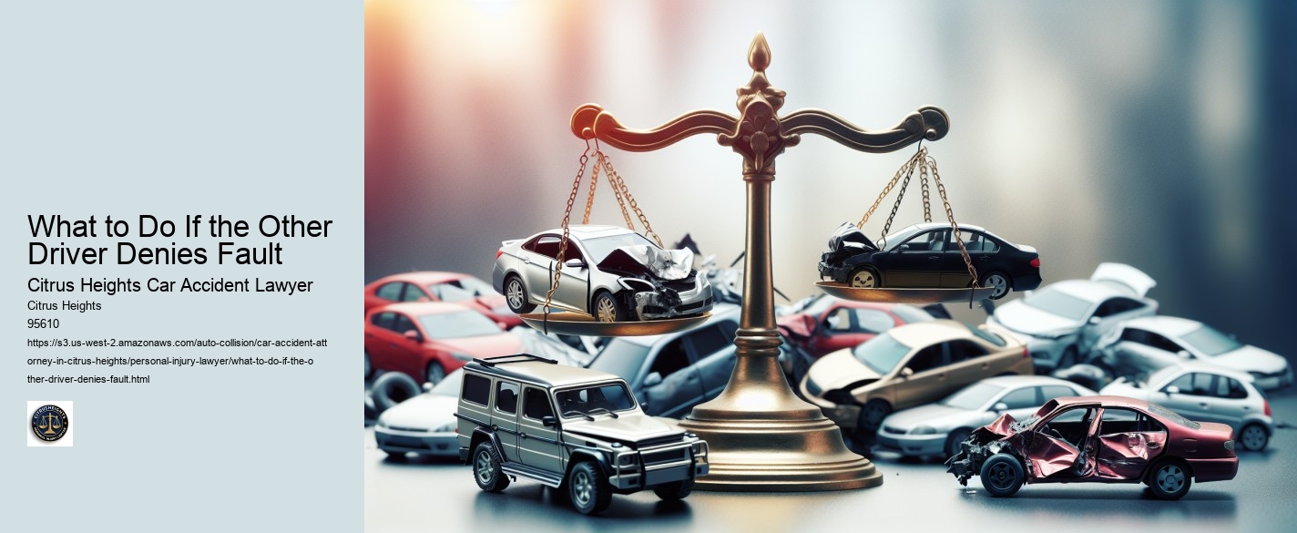 What to Do If the Other Driver Denies Fault
