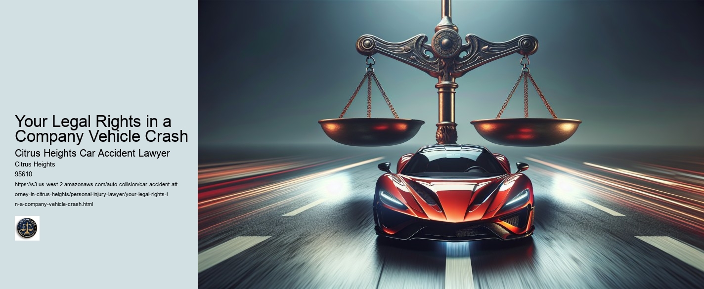Your Legal Rights in a Company Vehicle Crash