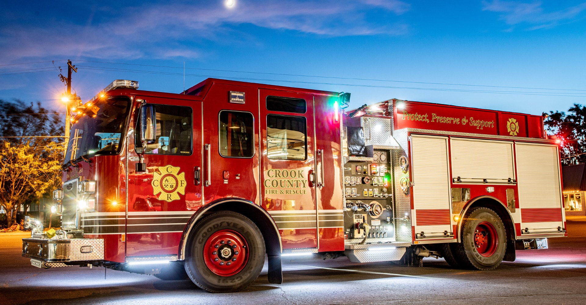 Crook County Fire & Rescue Cover