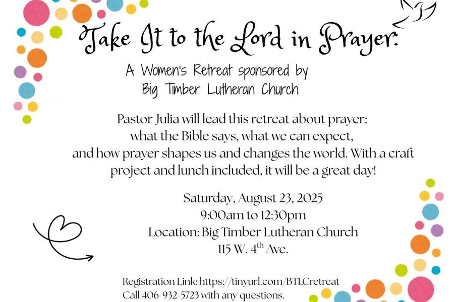Womens Retreat 2025 Location Change
