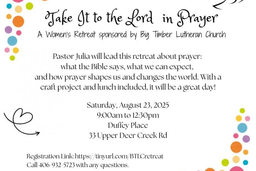 Womens Retreat 2025