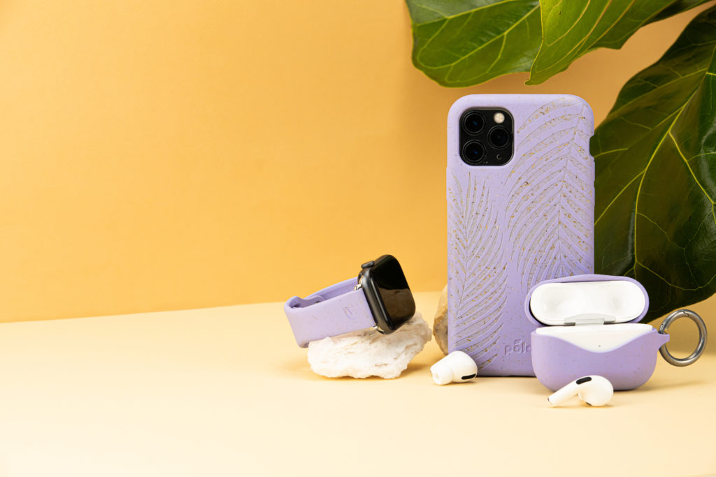 Biodegradable phone case, airpods case, apple watch band