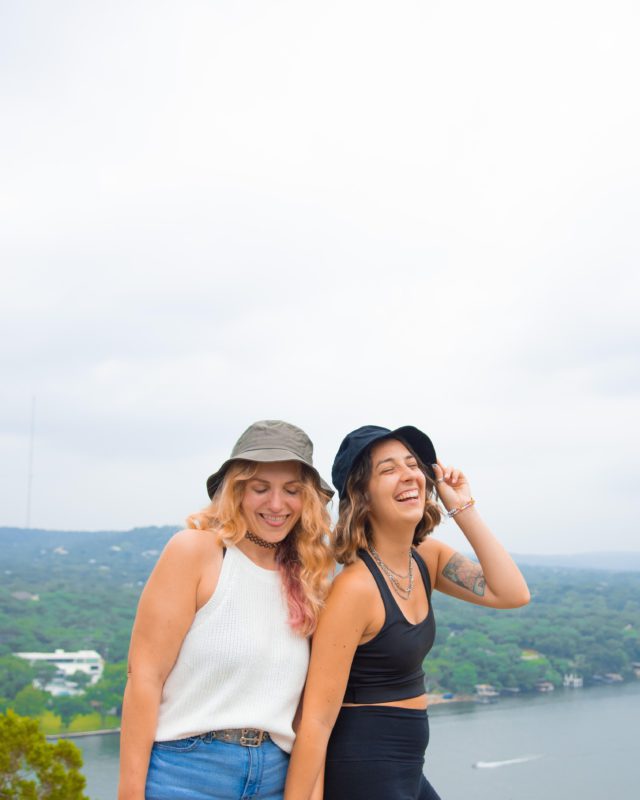 women laughing