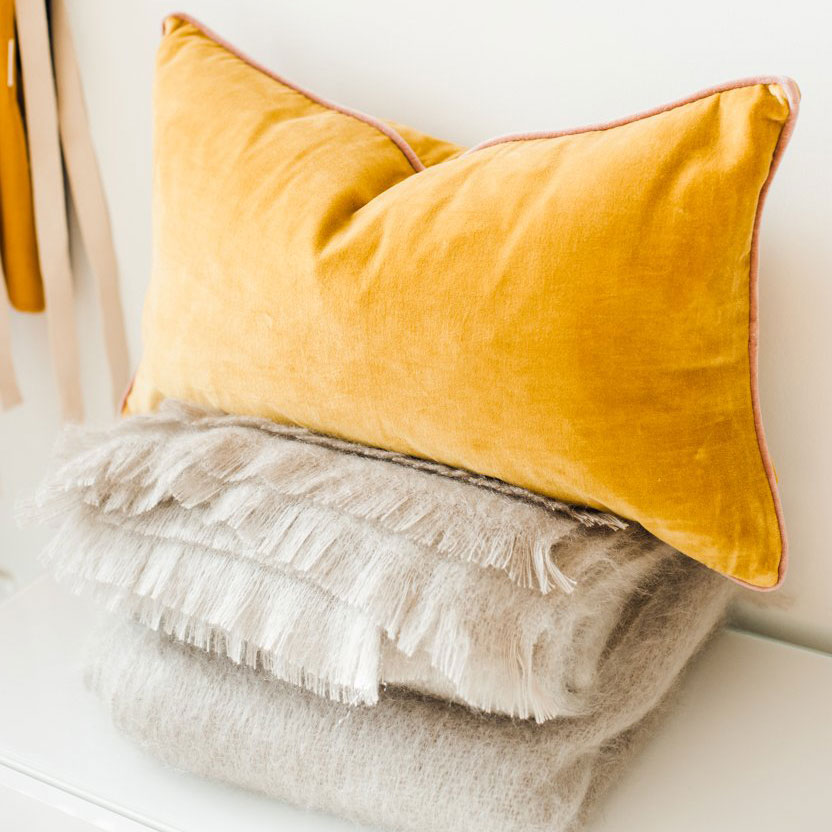 yellow pillow