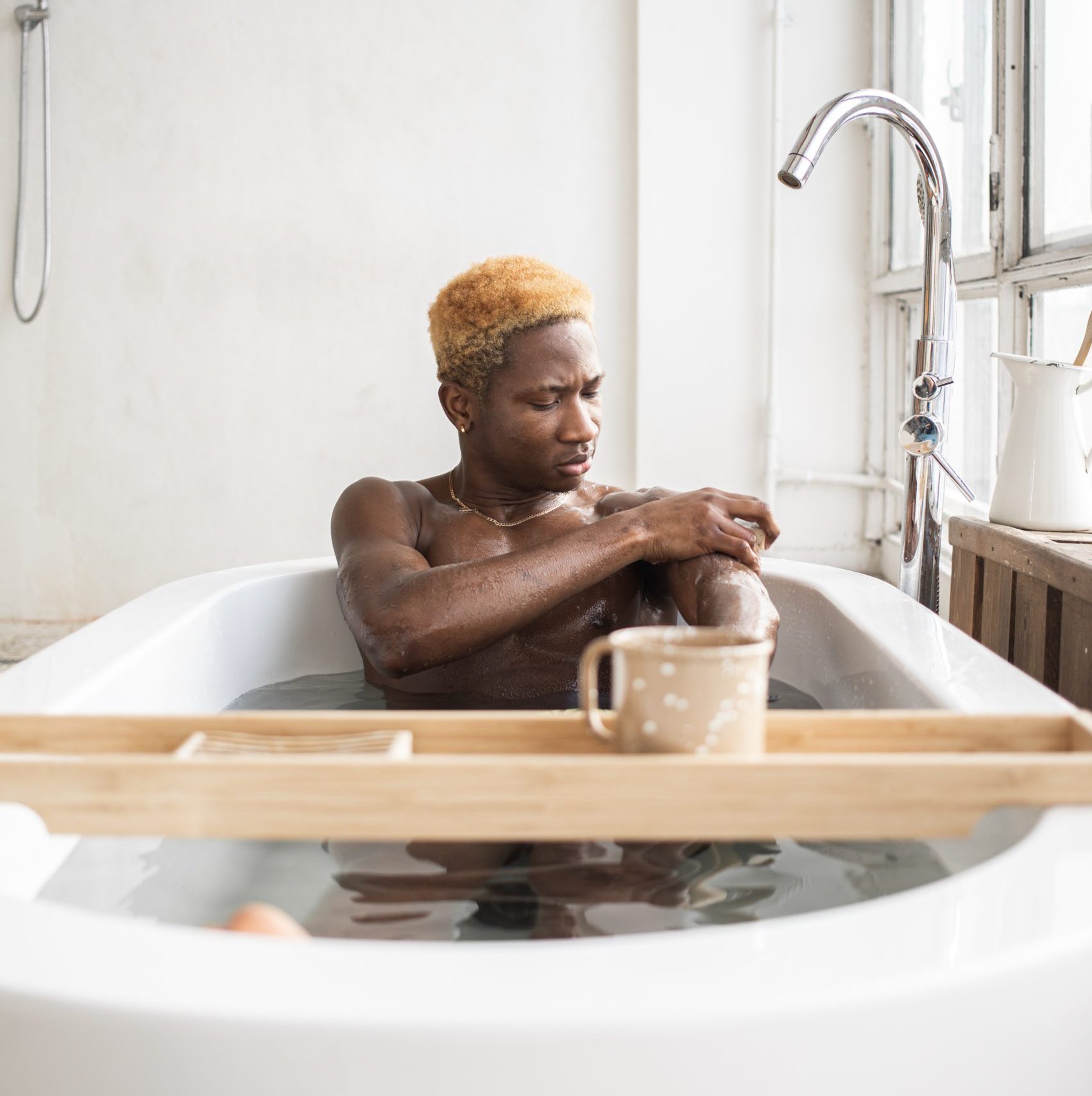 homemade coffee body scrub