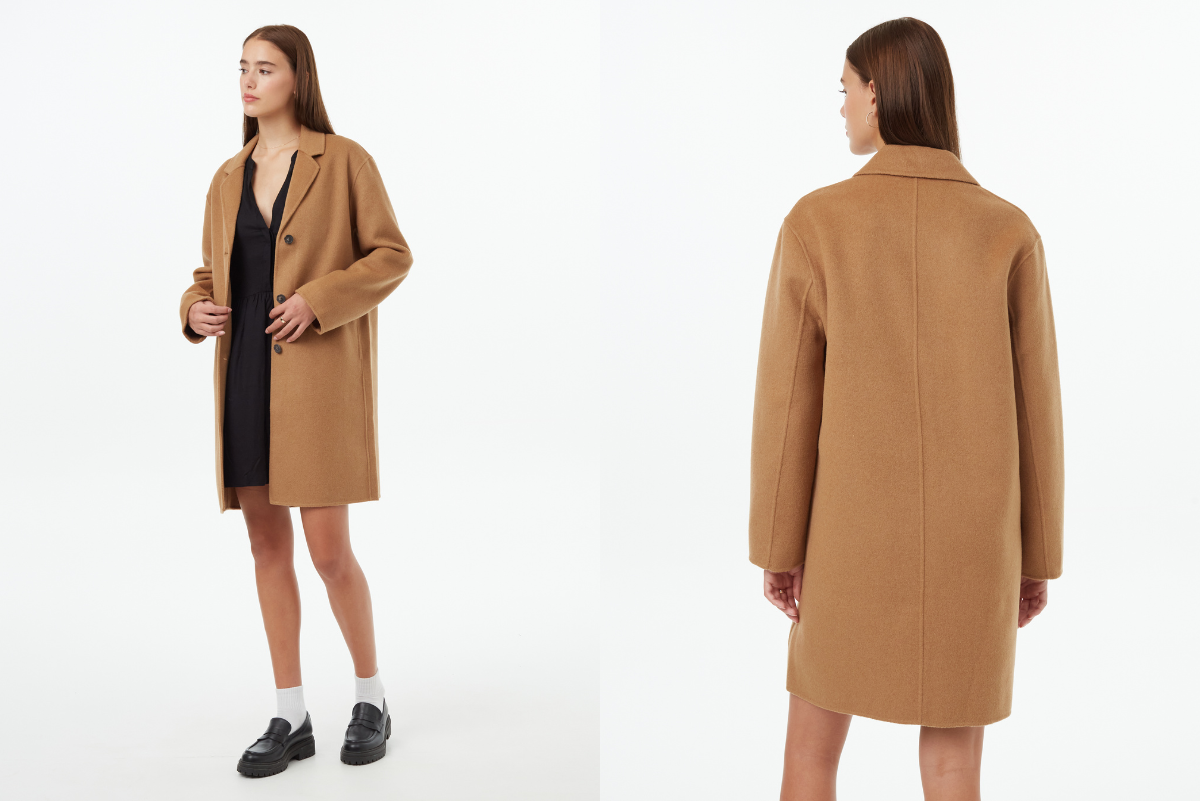 recycled wool jacket