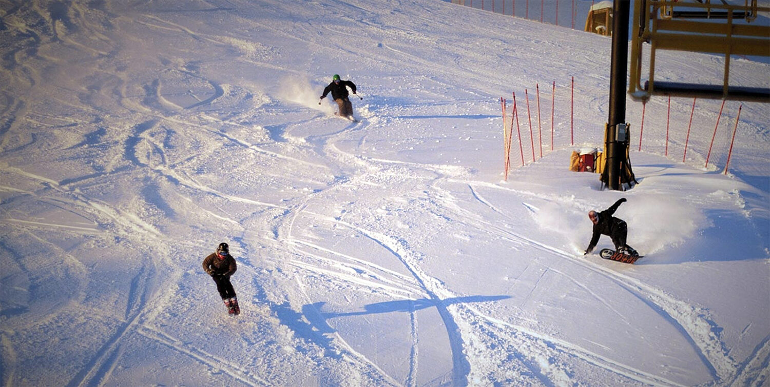 Mt ripley snowboard chairlift 2