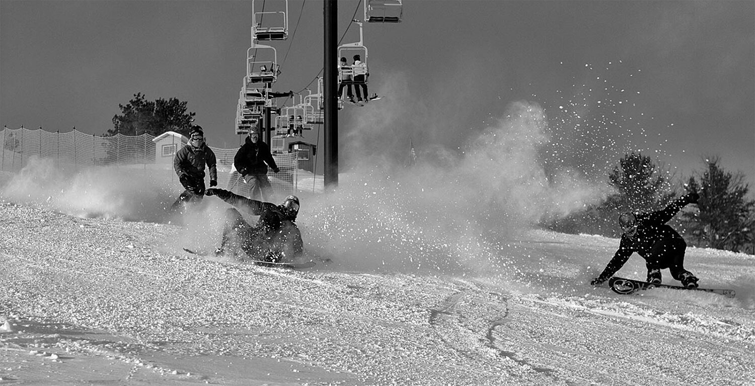 Mt ripley snowboard chairlift