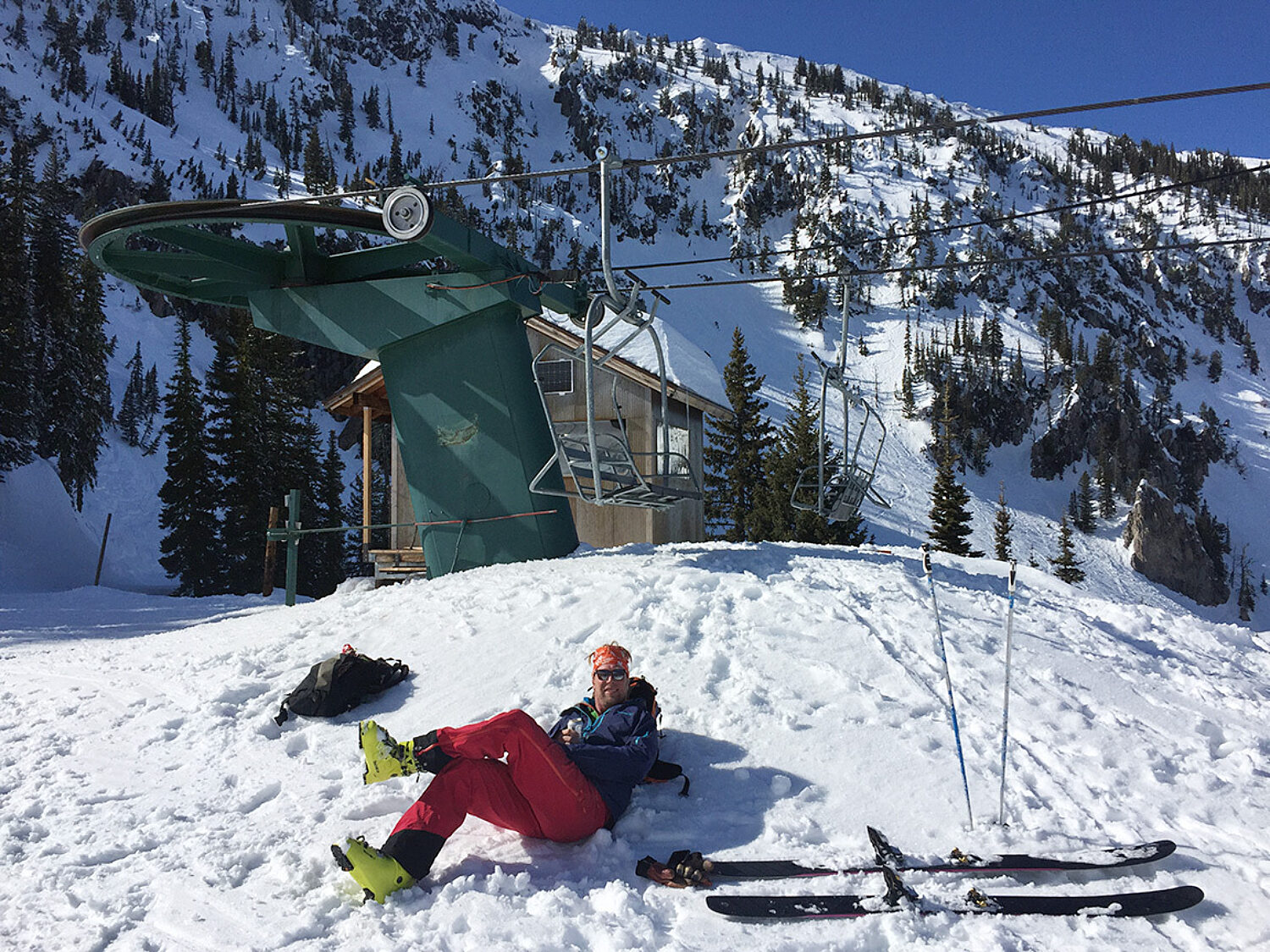 Skin track boot pack