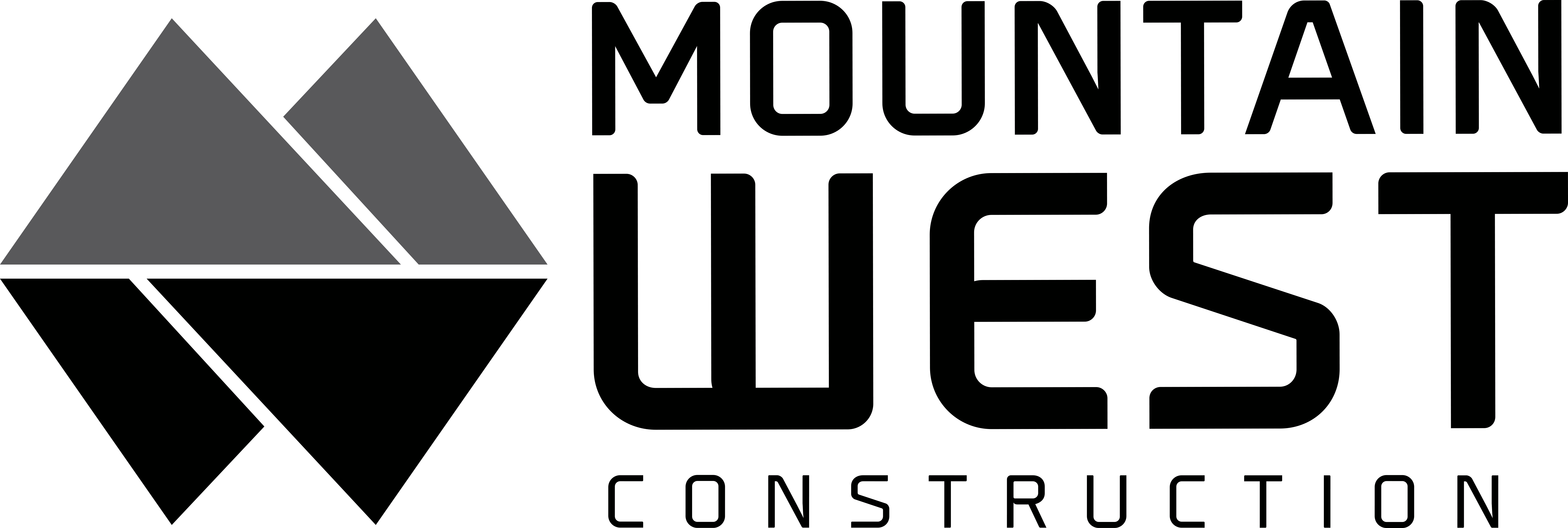 Mountain West Construction Logo