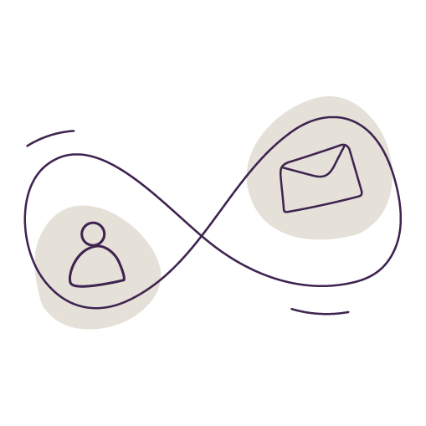 User and email in a loop