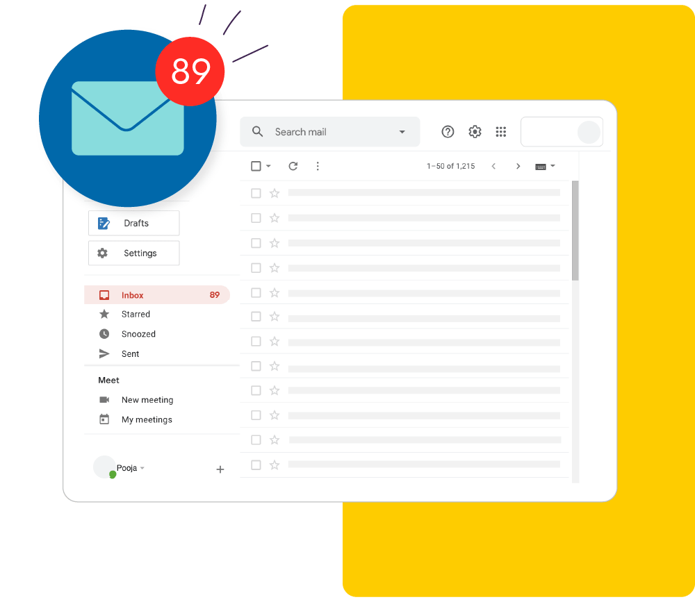 Image showing email overload