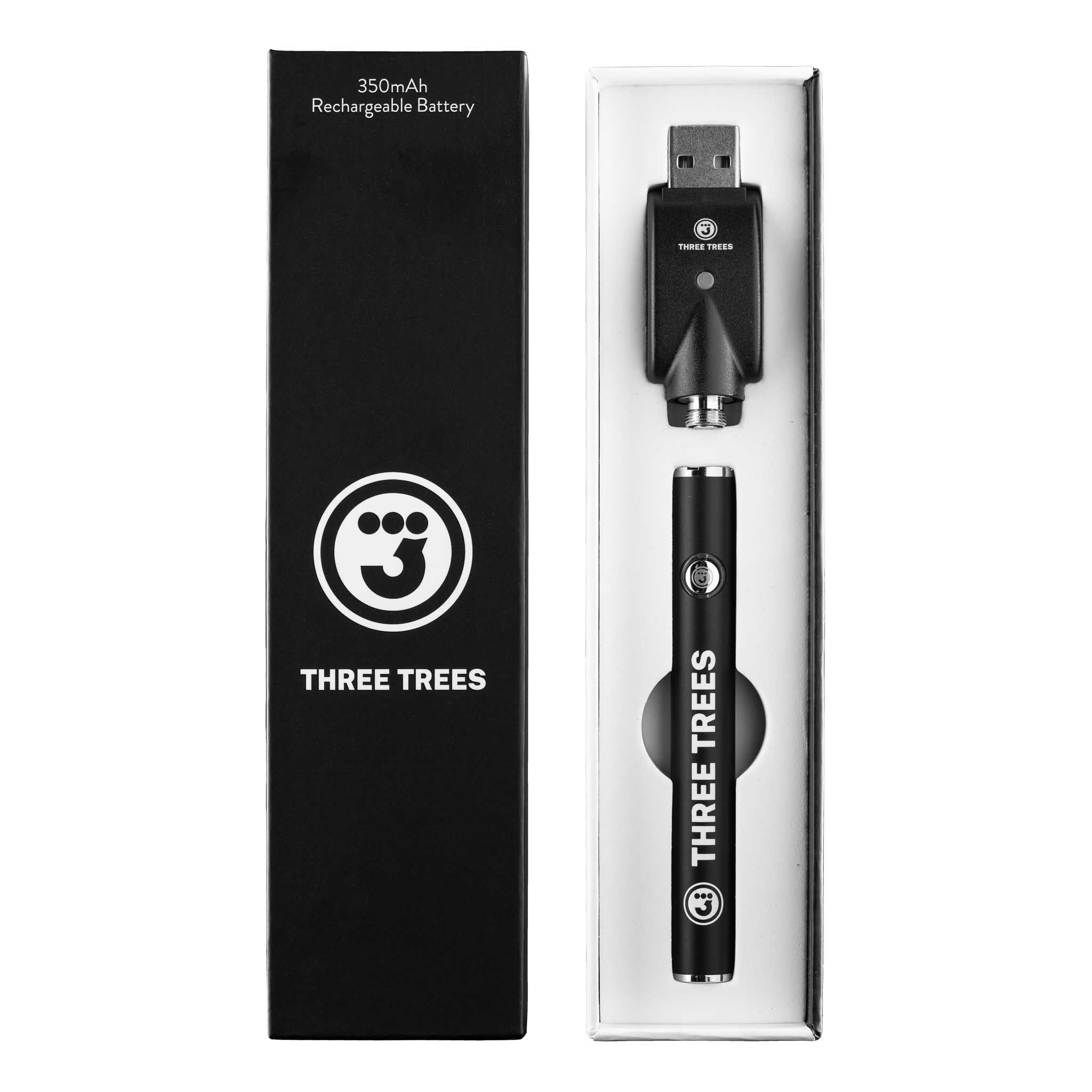 THREE TREES - 510 Thread Push Button Adjustable Battery