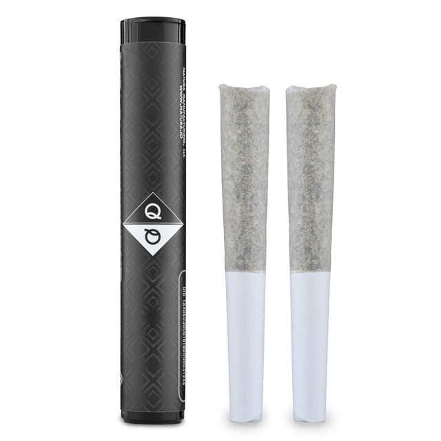 QUALITY OVER QUANTITY - Galactic Alien OG Ice Water Hash Infused Preroll 2pk 1g