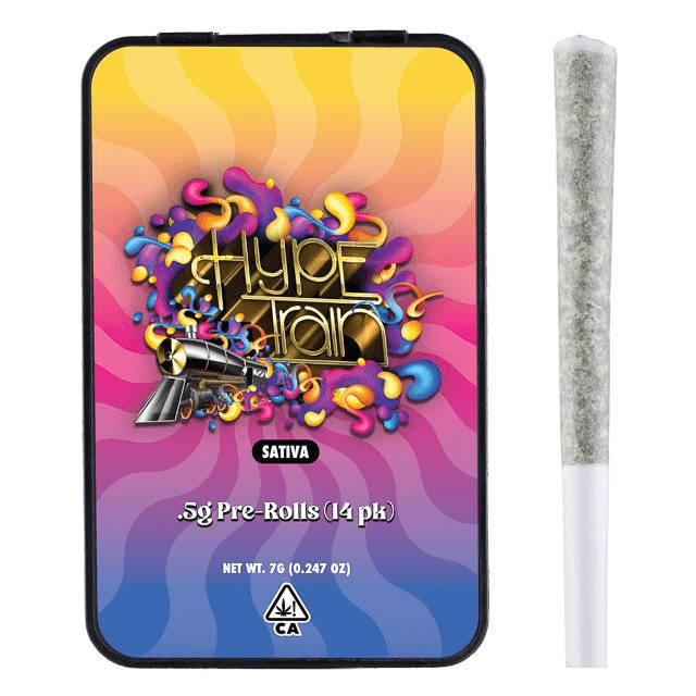HYPE TRAIN - Euphoria Preroll 14 Pack 7g