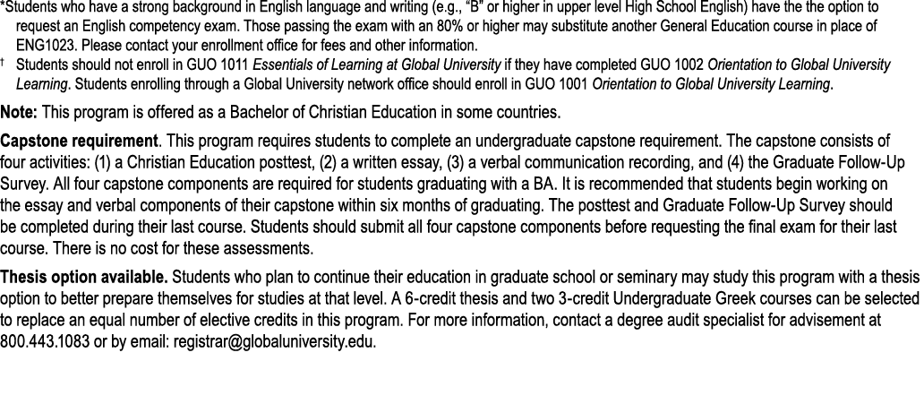 *Students who have a strong background in English language and writing (e.g., “B” or higher in upper level High Schoo...
