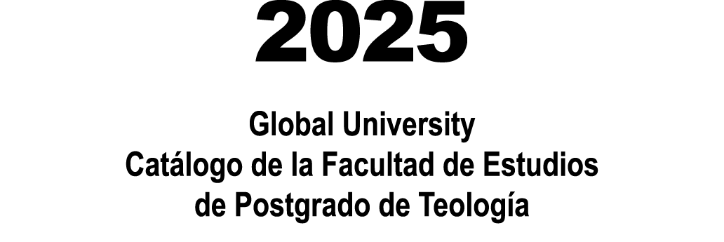 2025 Global University Cat logo de la Facultad de Estudios de Postgrado de Teolog a 
