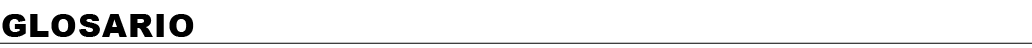 Glosario