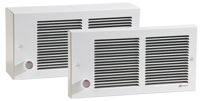 Ouellet OVR – 2000W (208V/1Ø) Register Wall Fan Heater - Almond