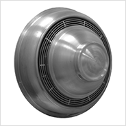 Direct Drive Centrifugal Sidewall Exhaust Fan (3Ø/208-230-460V; Up to 1140CFM)(1/4 HP)