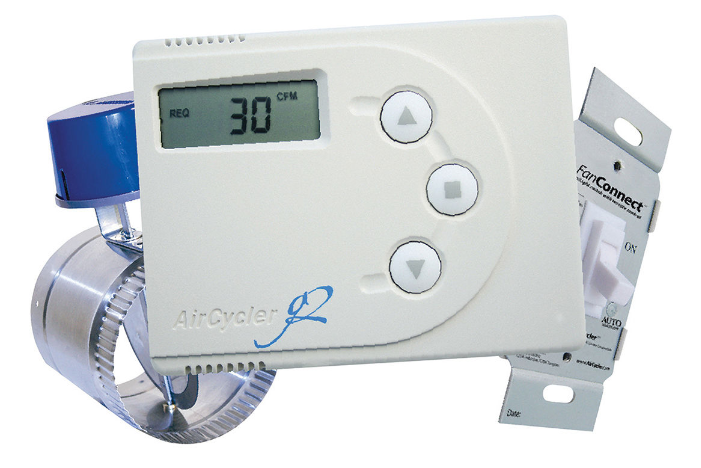 SelectCycler Whole-House Ventilation Solution, 6" supply damper