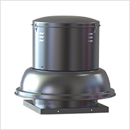 Power Roof Exhauster Centrifugal:  Direct Drive (1Ø/115V; Up to 3330CFM)(1/2 HP)