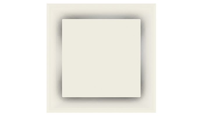 A1100 - Aluminum, Architectural Plaque Diffuser, Lay-In, 10 RD, 24x24