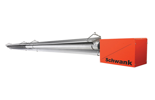 Schwank 2-Stage Tube Heater: 110/75,000 Btuh LP; 30 FT; USA