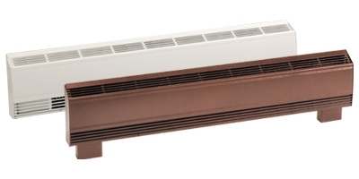Ouellet ODI 500W - (240V/1Ø) Aluminum Sloped Top Draft Barrier - Almond - 738mm