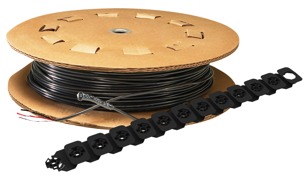 Oullet OWF-R – 128W (208V/1Ø): Floor Heating Cable for Install with Strapping