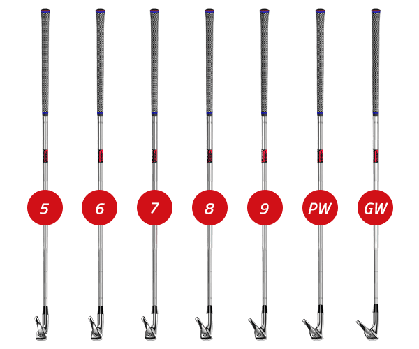 KING Forged Tec ONE 長さアイアン – COBRA Golf