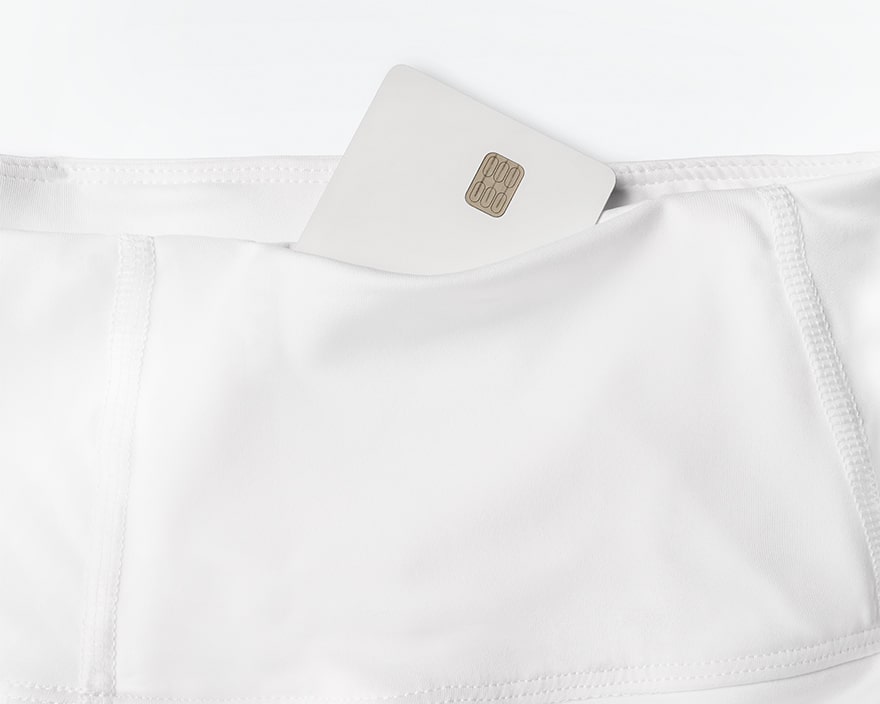 STASH POCKET FOR EASY CARRYING