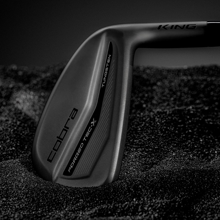 キング FORGED TEC-Xブラック アイアン RAUNE i105 X 右 KING Forged Tec X Black Irons – COBRA Golf