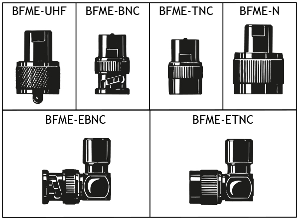 BFME uhf bnc tnc n ebnc etnc