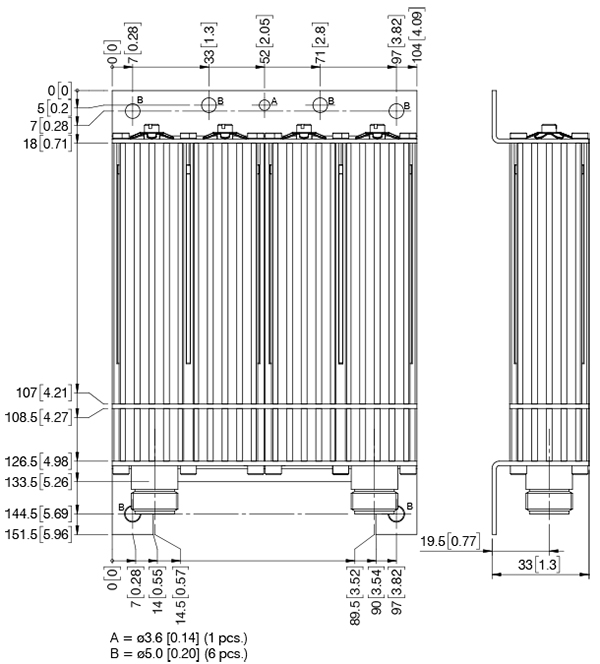 BPBR 4!4 BRBP 4!4 holeplacing
