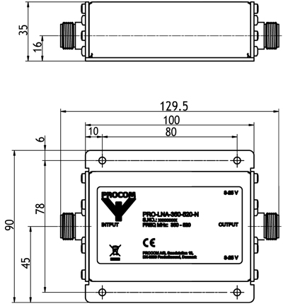 PRO LNA 350 520 hole placing 400x