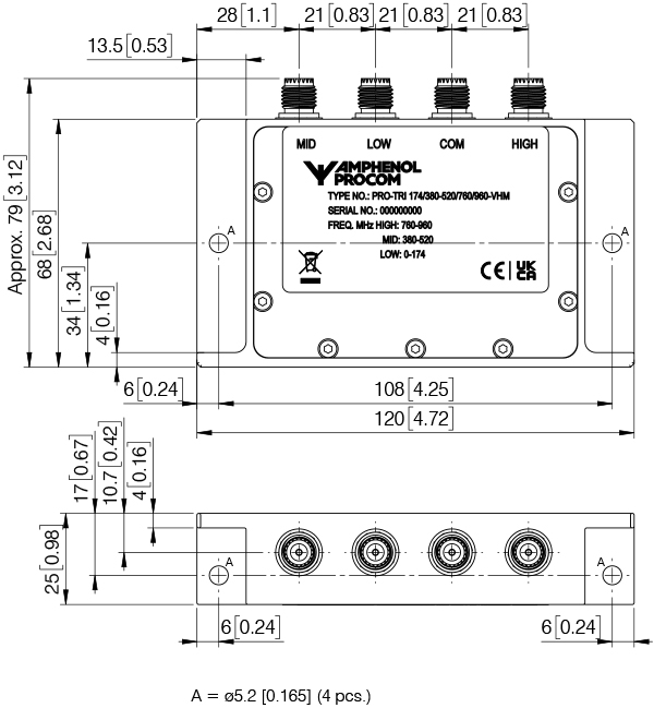 PRO TRI 174!380 520!760 960 VHM Holeplacing