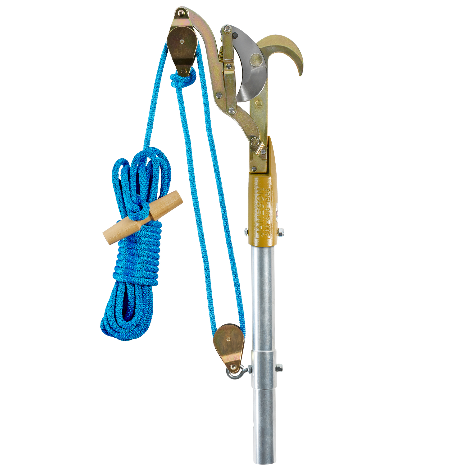Big Mouth 1.75 in Cut-Safe Pruner, Double Pulley, Rope