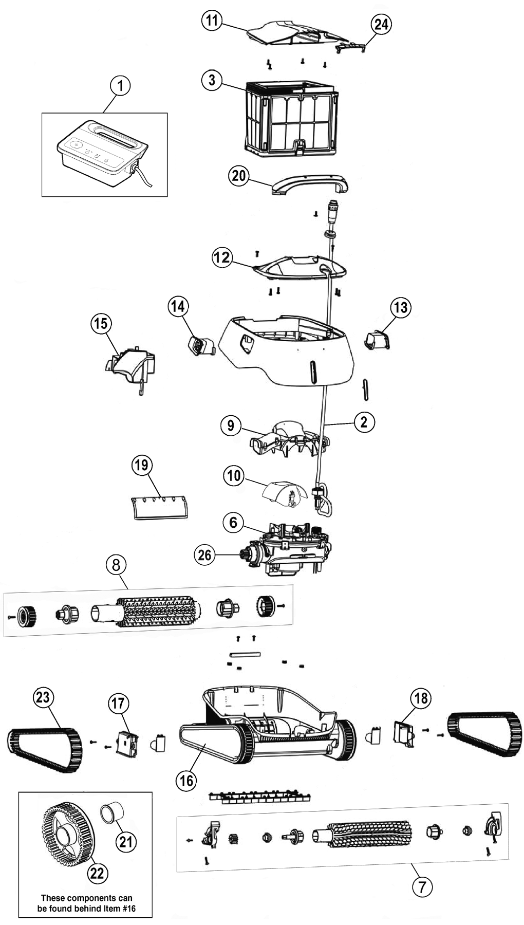 Prowler 930W - Pentair Parts Diagram