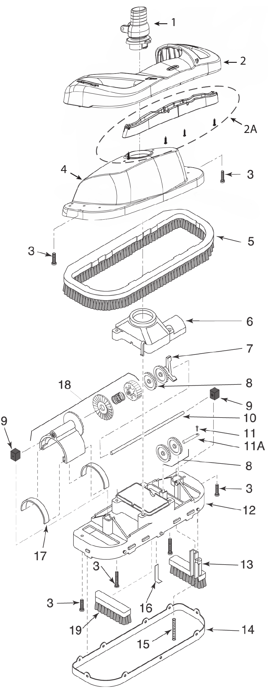 Pentair Dorado - Pentair Parts Diagram