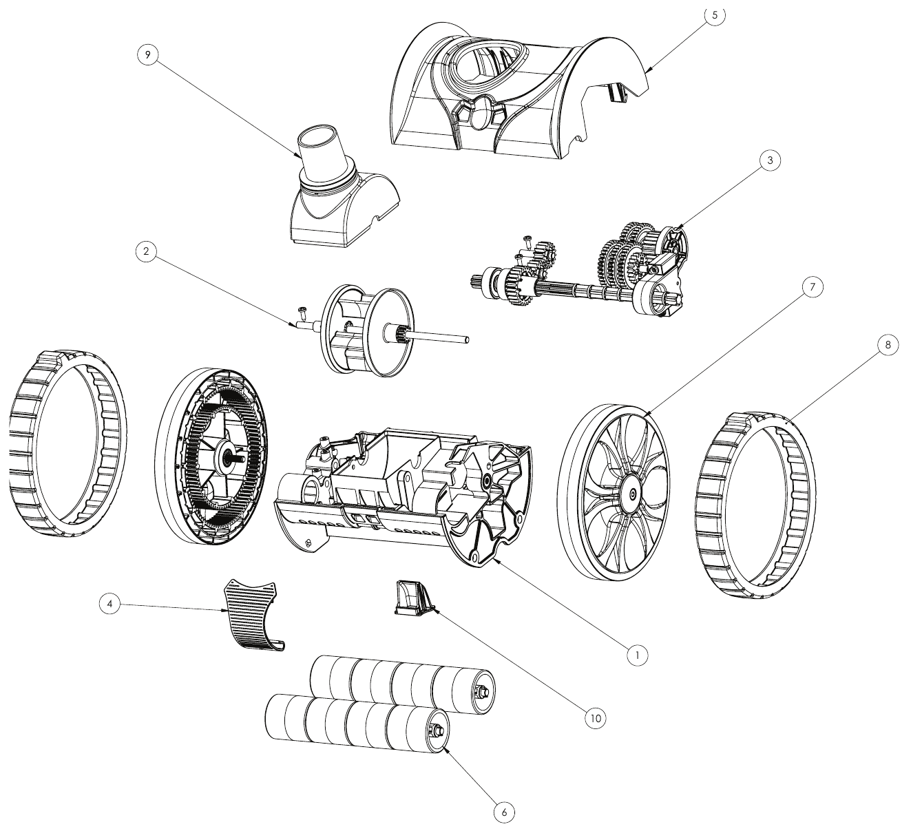 Lil Rebel - Pentair Parts Diagram