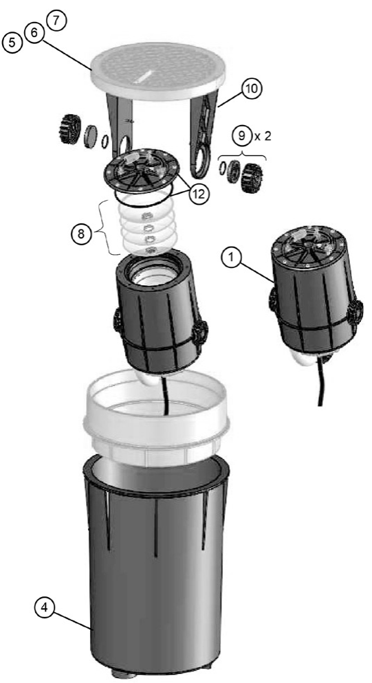 MagicStream Laminar - Pentair Parts Diagram