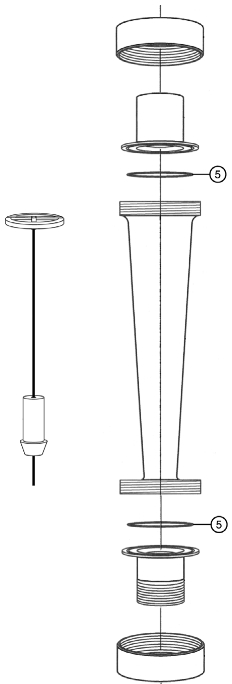 Flow Meter for Liquid Application - Pentair Parts Diagram