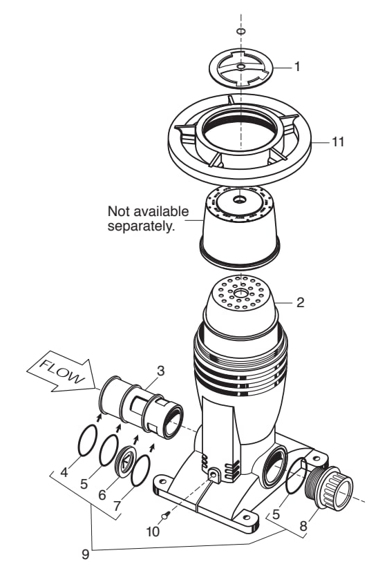Nature2 Professional G Vessel - Nature2 Parts Diagram