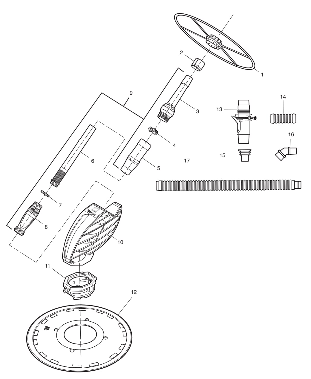 Zodiac Ranger - Zodiac Parts Diagram