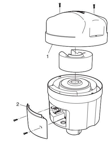 Metal Blower - Jandy Parts Diagram